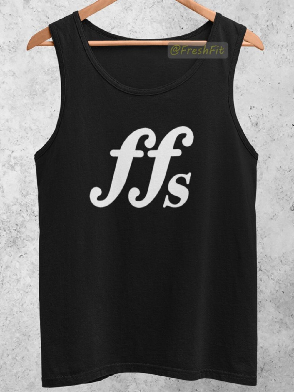 🆕FFS Black Tank Top